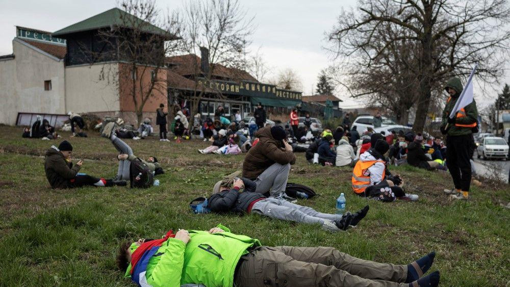 studenti, studentski protest