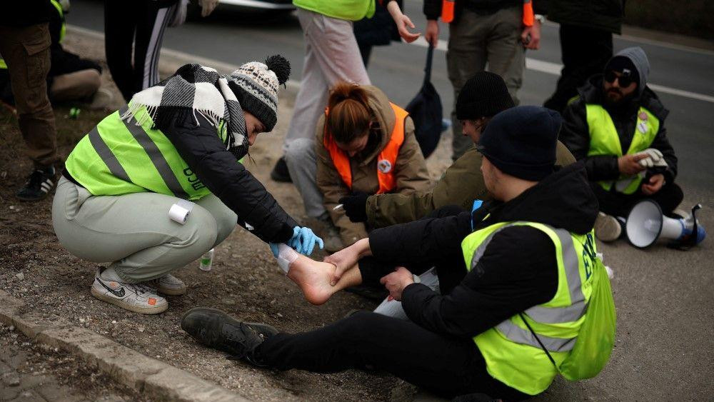 studenti, studentski protest