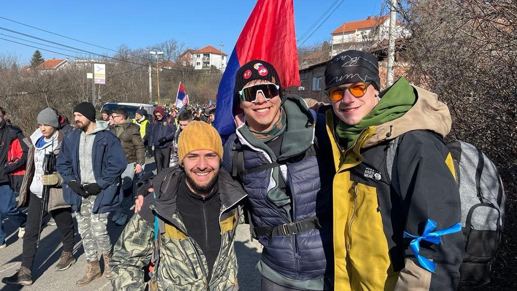 Gavrilo Đorđević (levo), Jovan Pantelić (sredina) i Marko Šepa (desno) sa Tehničkih fakulteta