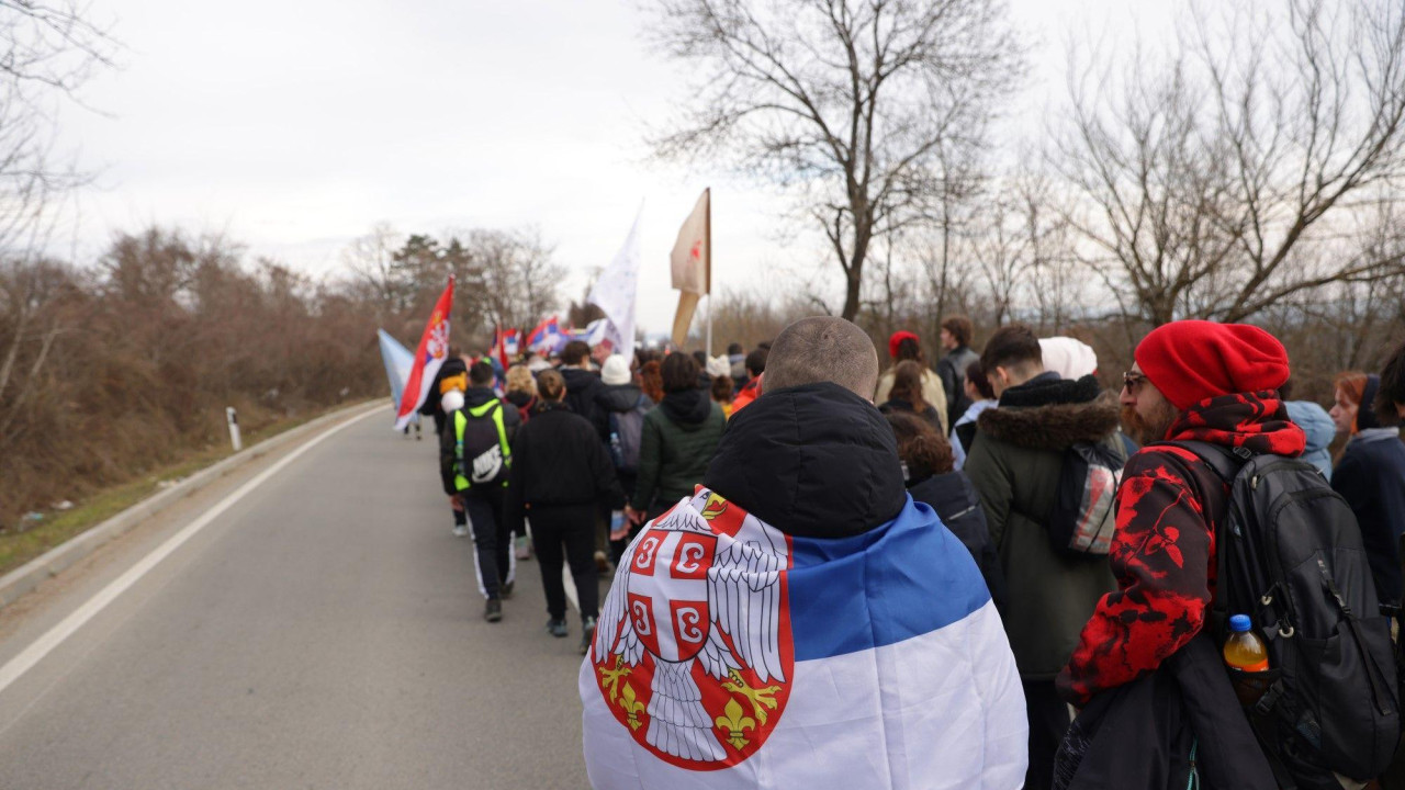 studenti, studentsko pešačenje