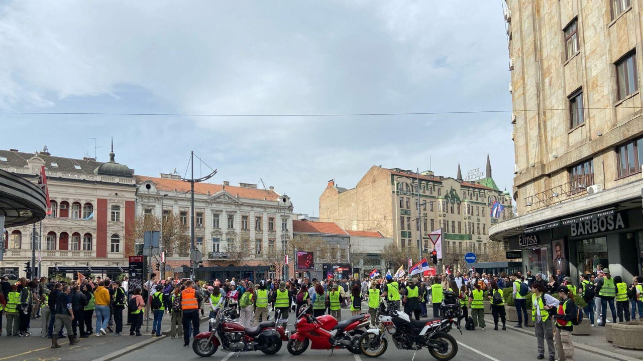 studenti, studentski protest