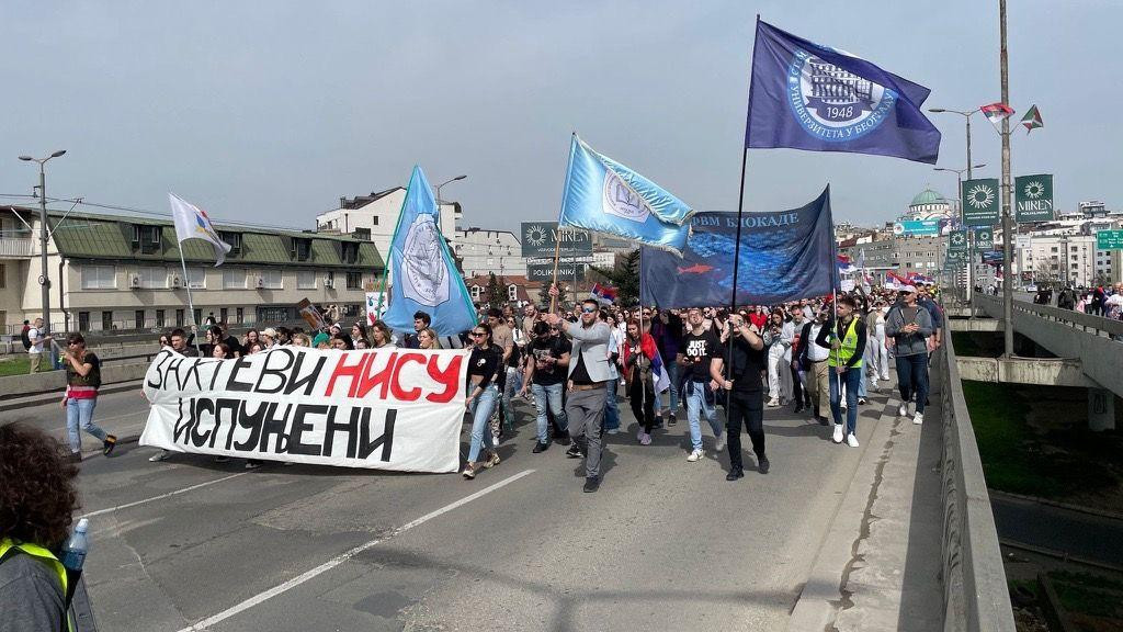 studenti, studentski protest