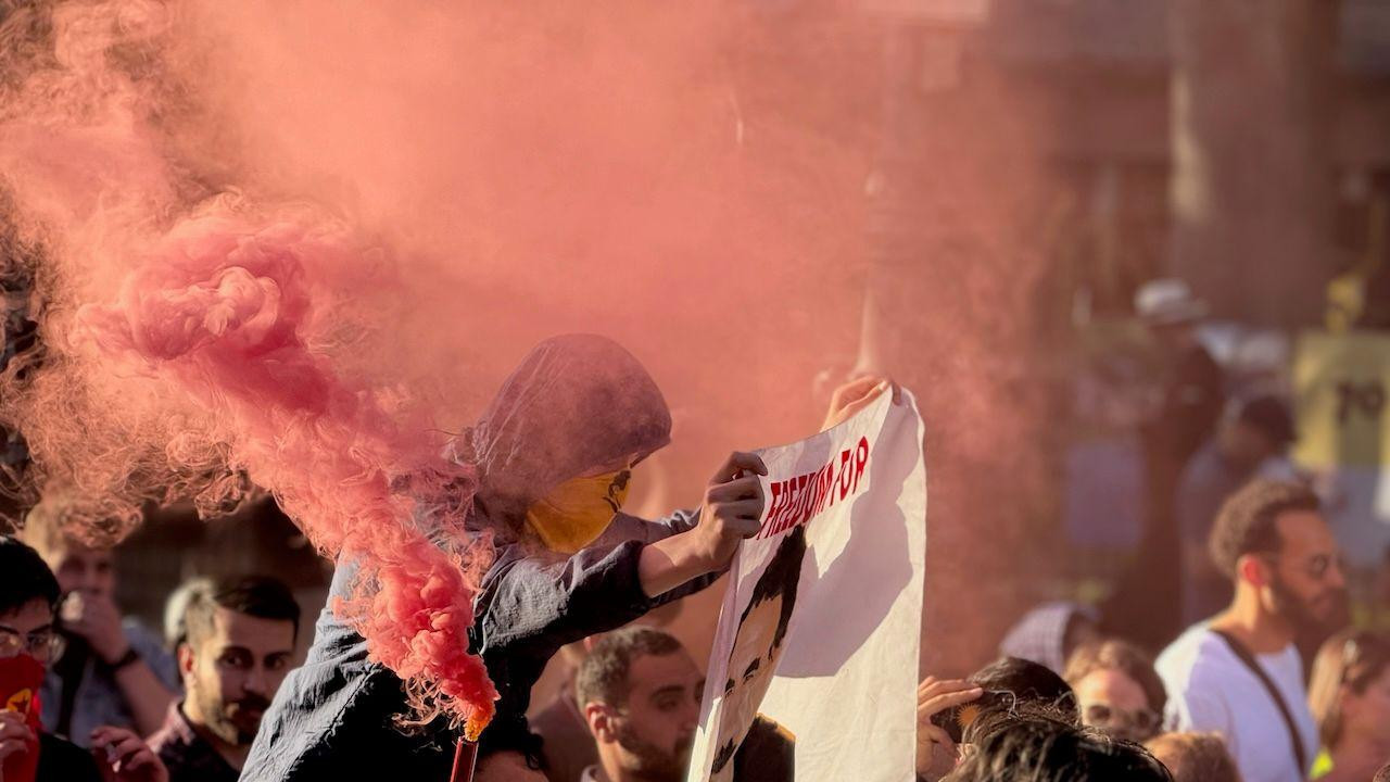 levičari, protest levice, nemački levičari