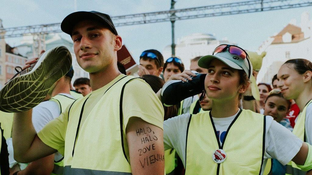 studenti maratonci, maraton do brisela, maraton studenata do Brisela, studenti trče do Brisela