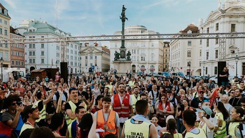 studenti maratonci, maraton do brisela, maraton studenata do Brisela, studenti trče do Brisela