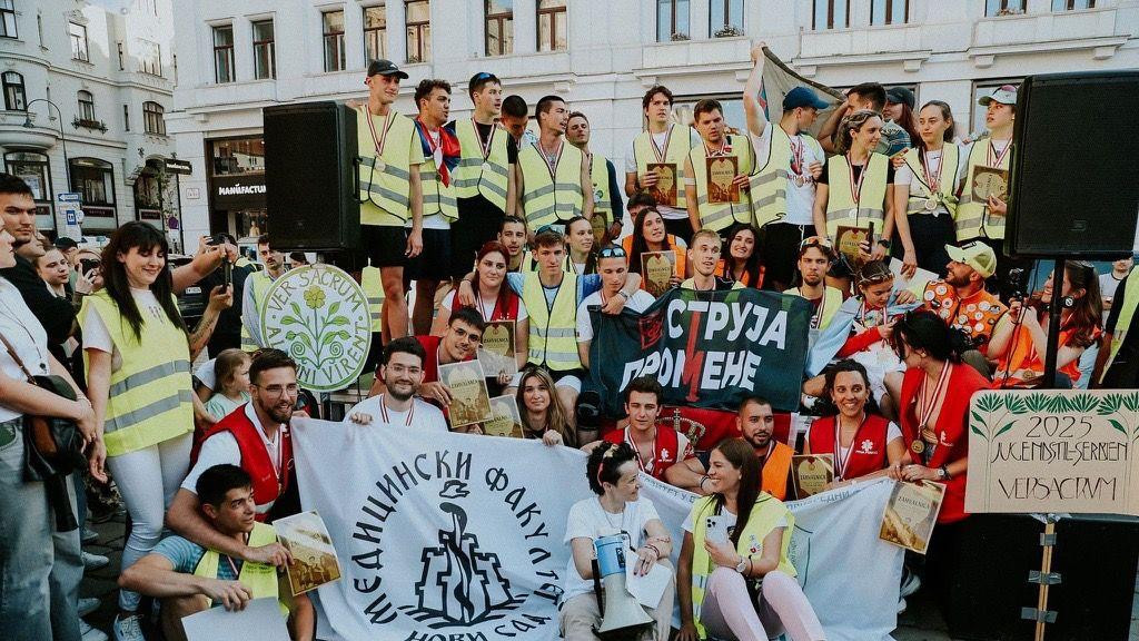 studenti maratonci, maraton do brisela, maraton studenata do Brisela, studenti trče do Brisela