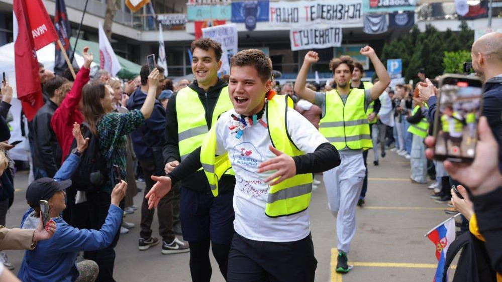 studenti maratonci, maraton do brisela, maraton studenata do Brisela, studenti trče do Brisela