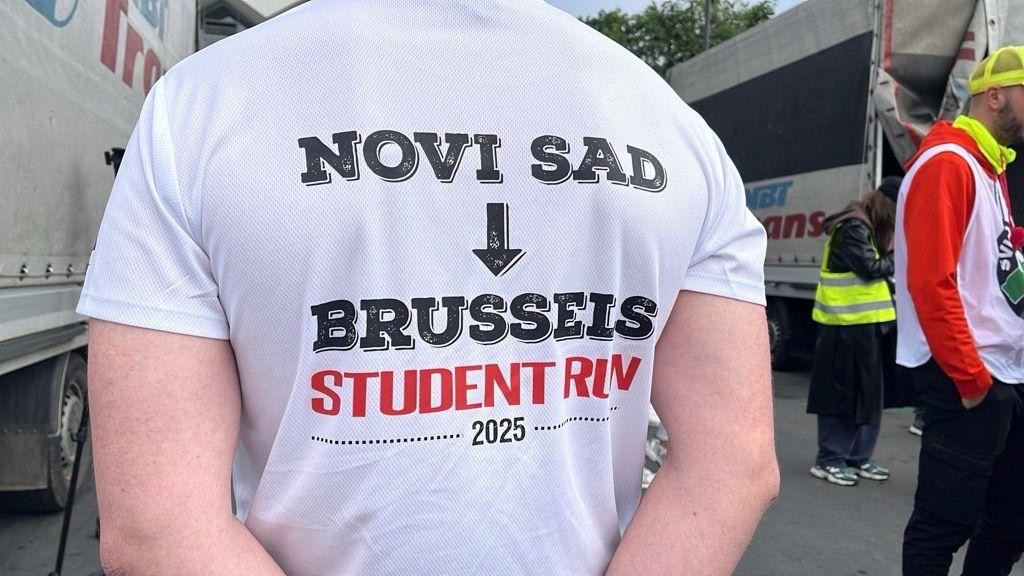 studenti maratonci, maraton do brisela, maraton studenata do Brisela, studenti trče do Brisela