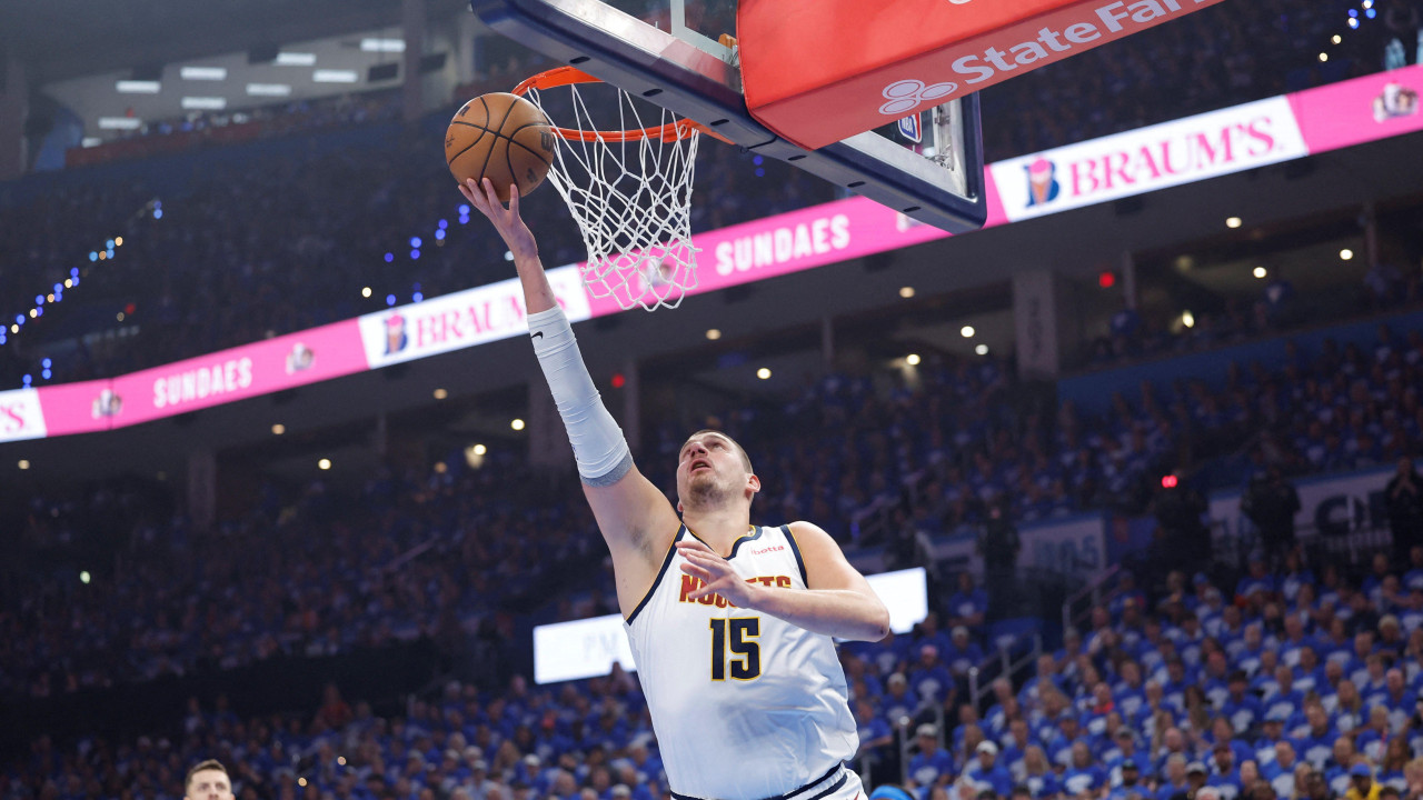 Nikola Jokić u sedmom meču serije protiv Oklahome, 18. maja 2025.