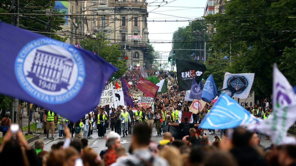 Protest studenata 23. maja 2025. 