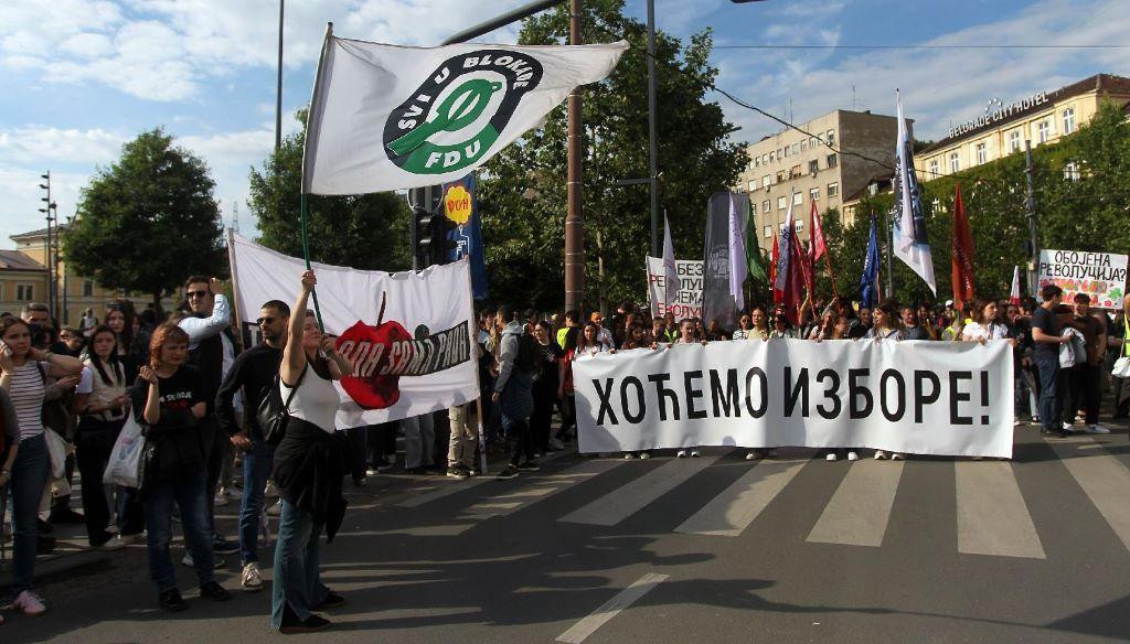 protest studenata u Beogradu 30. maja