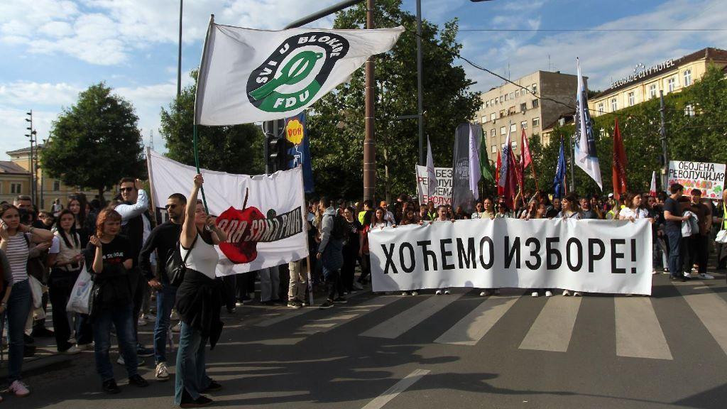 protest studenata u Beogradu 30. maja