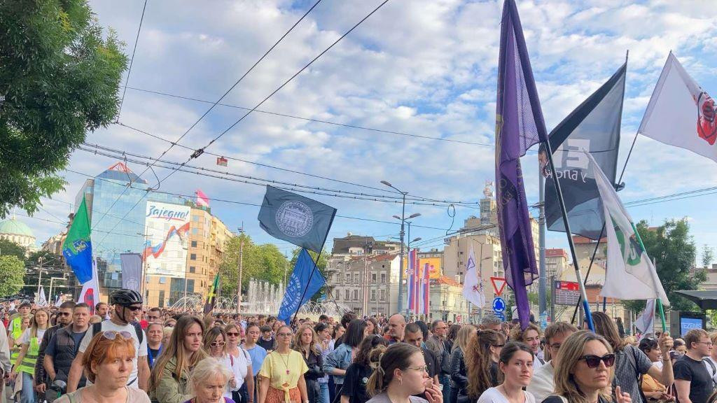 protest studenata 30. maja 2025. u Beogradu