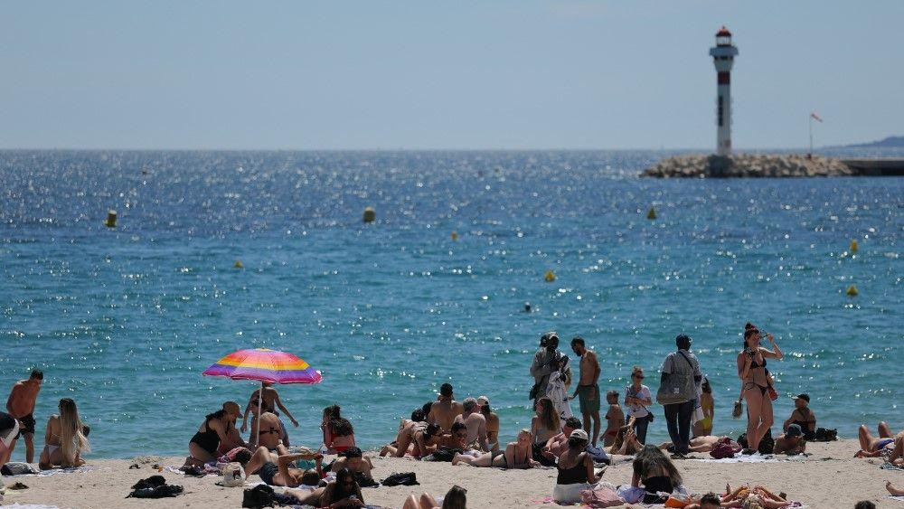 plaža, ljudi na plaži
