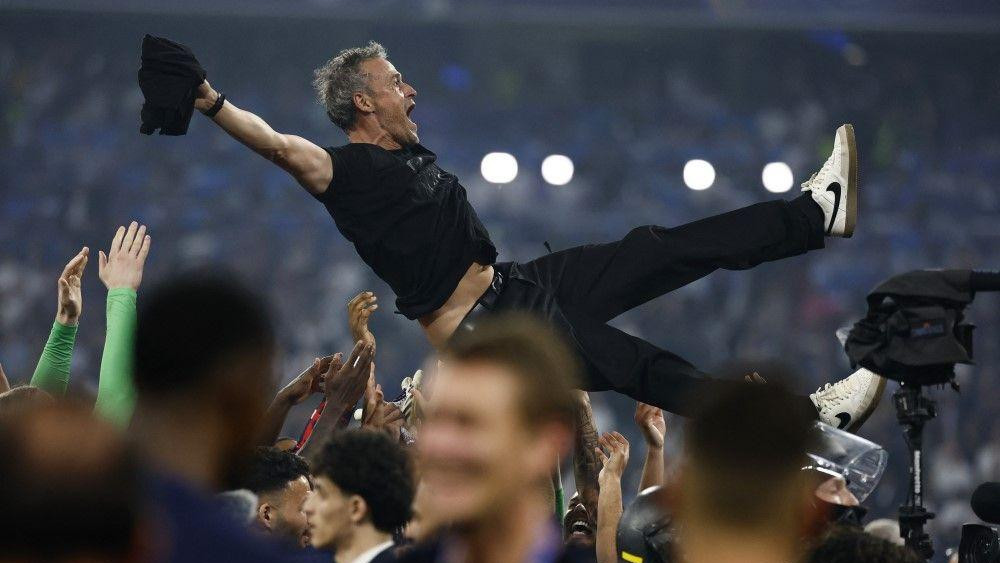 luis enrike, pari sen žermen je šampion evrope, psž, finale lige šampiona psž - inter