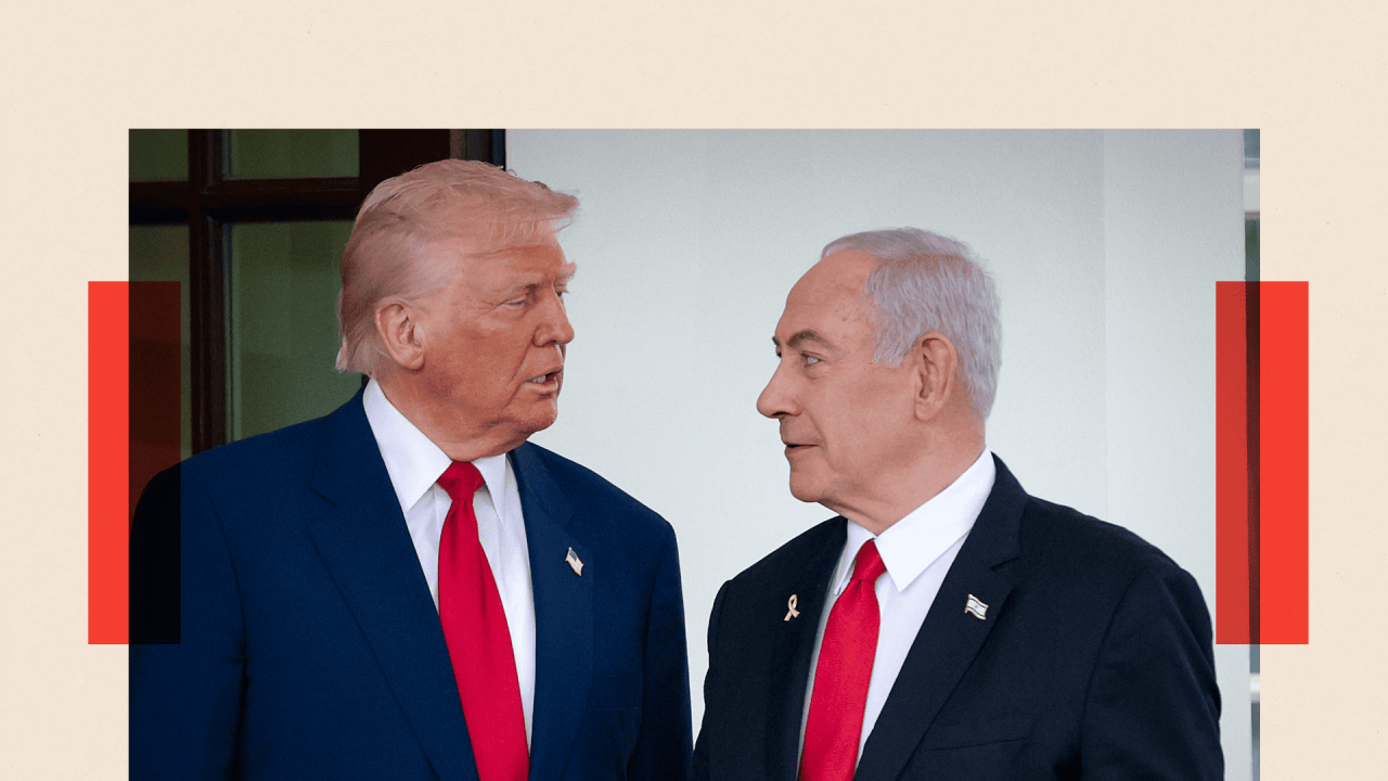 Donald Tramp i Benjamin Netanjahu u Beloj kući 7. aprila 2025. 