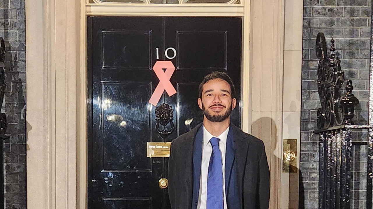 Kao neko kome je i samom postavljena dijagnoza, Hejmiš je takođe aktivista za pomoć ljudima koji žive sa HIV-om
