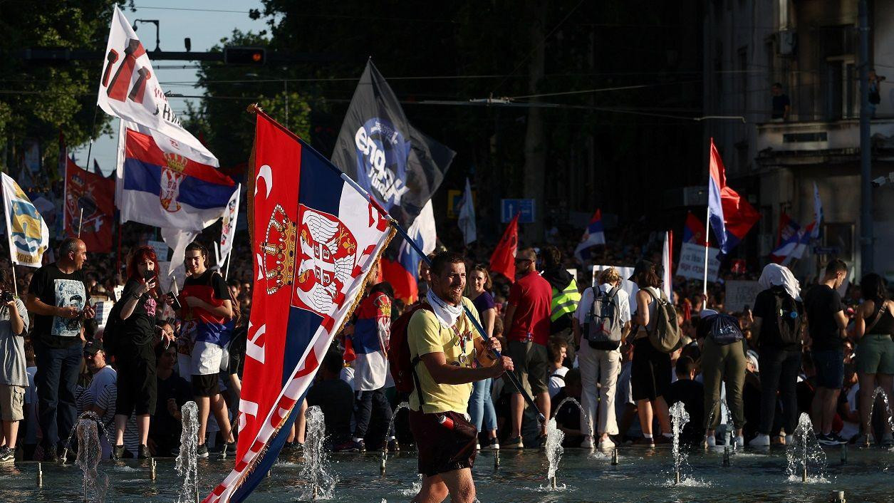 Slavija protest 28. jun