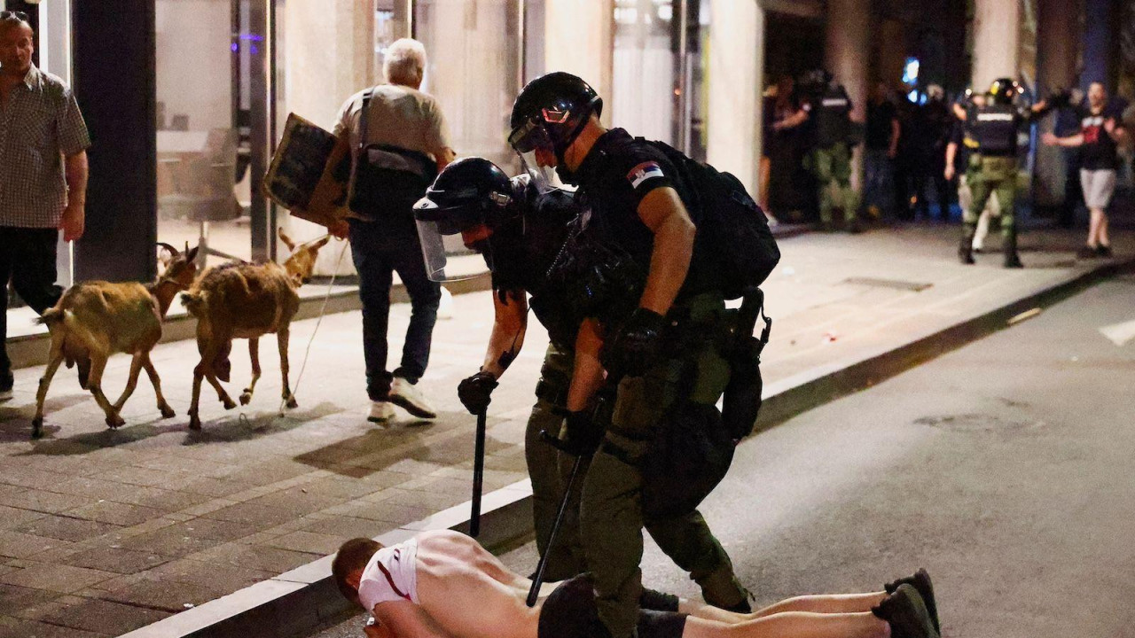 Protest u Beogradu