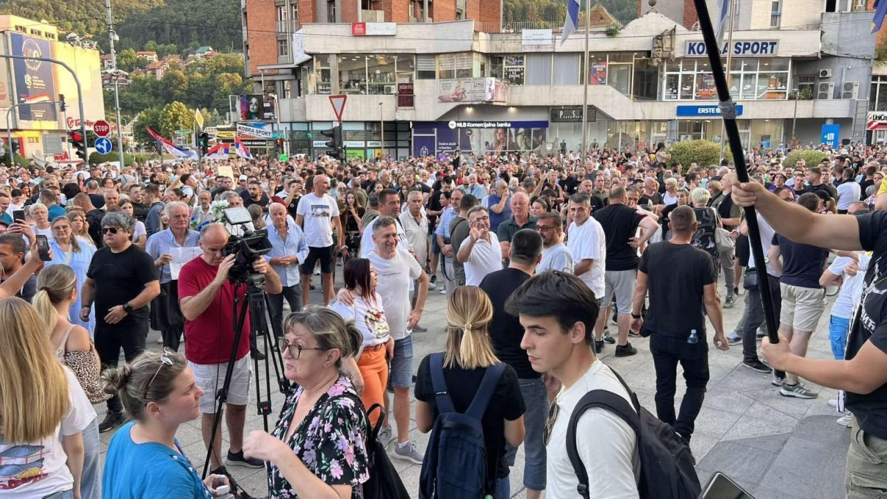 Protest u Užicu 8. jula