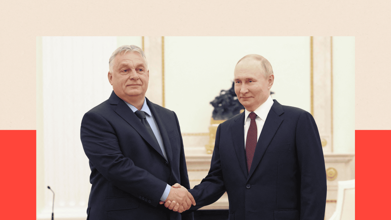 Orban i Putin se rukuju