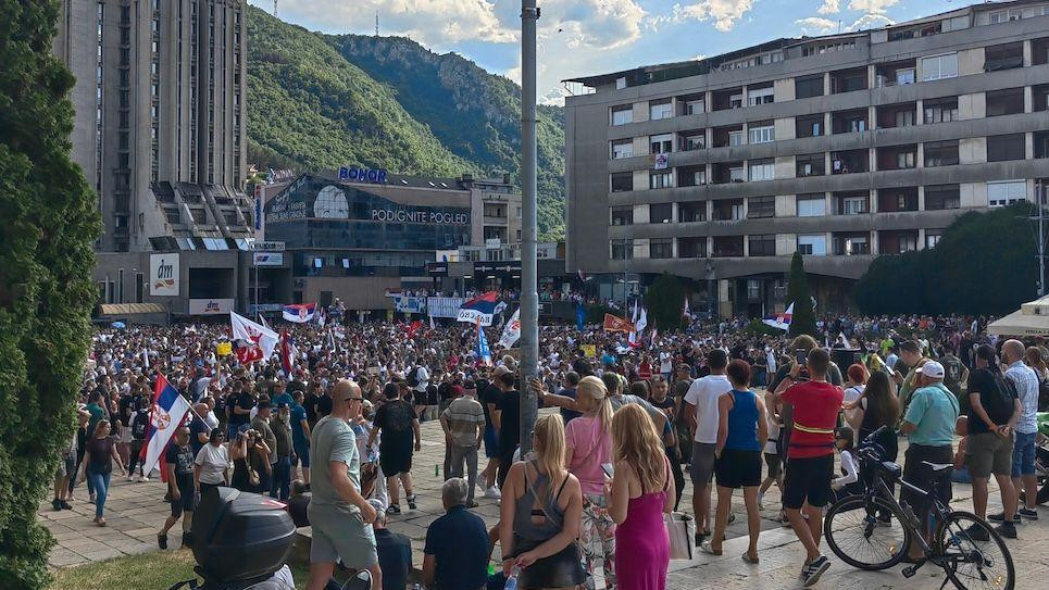 Protest u Užicu