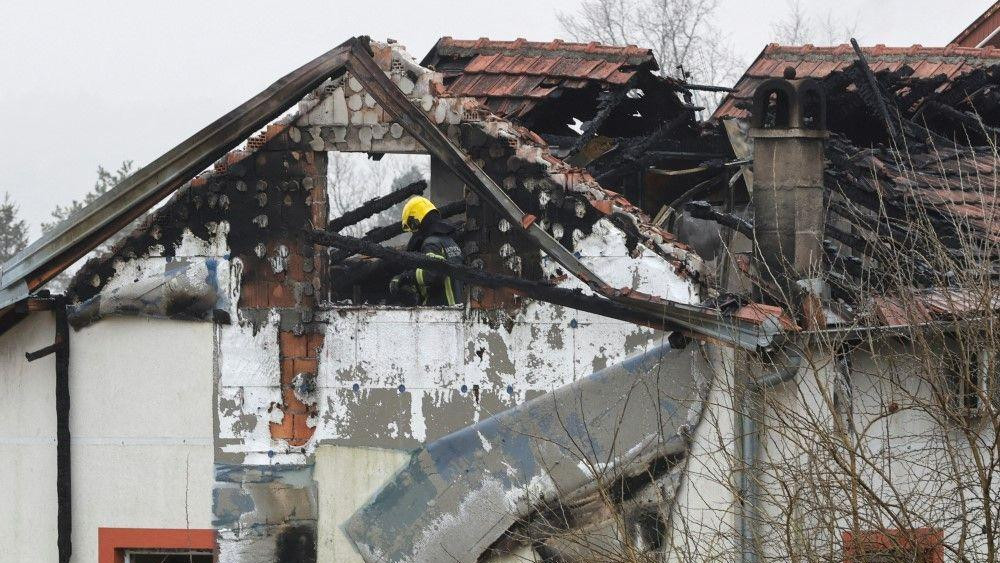 požar u barajevu, požar u domu u barajevu