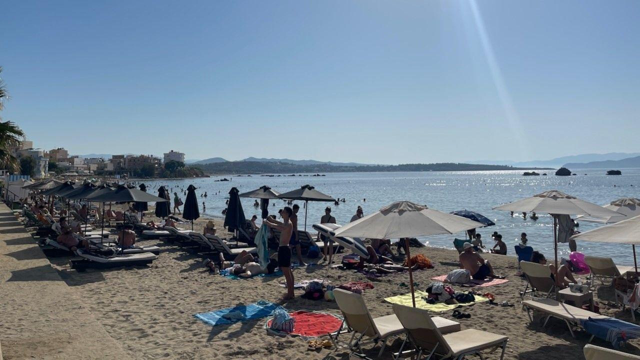 Plaža u Hanji, jednom od najvećih gradova na Kritu