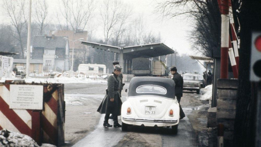 berlinski zid, kontrolni punkt