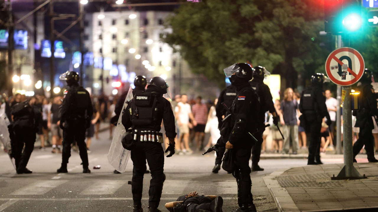 Policija na ulicama Beograda