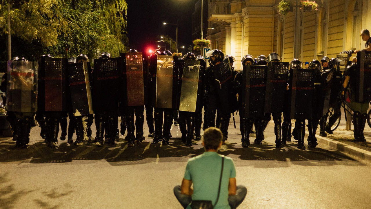 Valjevo, protest