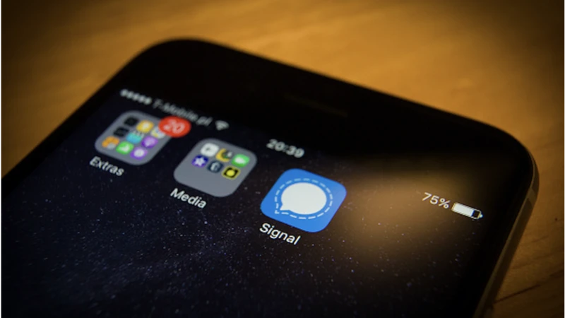 Ikonice aplikacija na ekranu mobilnog telefona
