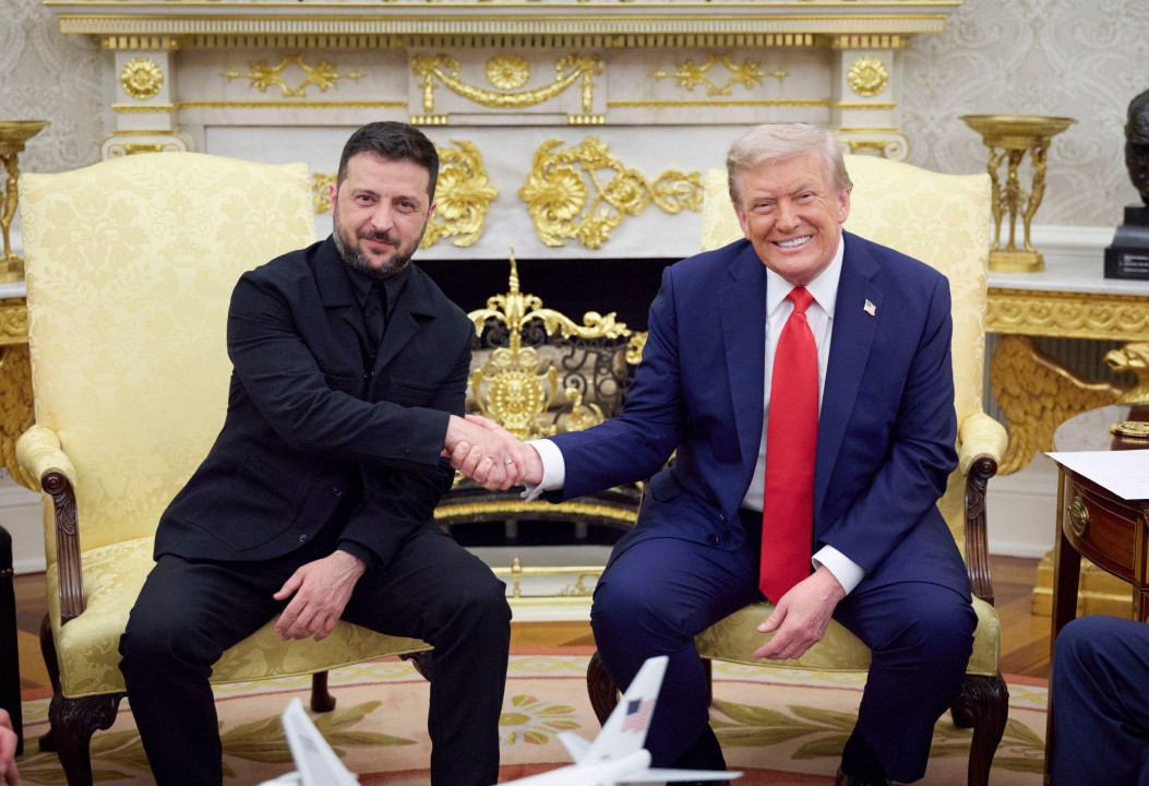 Zelenski i Tramp u Beloj kući u avgustu 2025.
