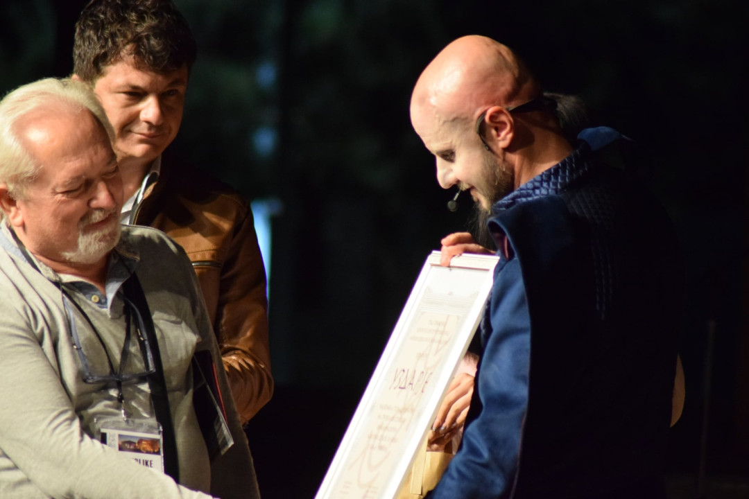 Foto: CZK Požarevac/B. Nikolić &#8211; Igor Damjanović, glumac druge večeri festivala
