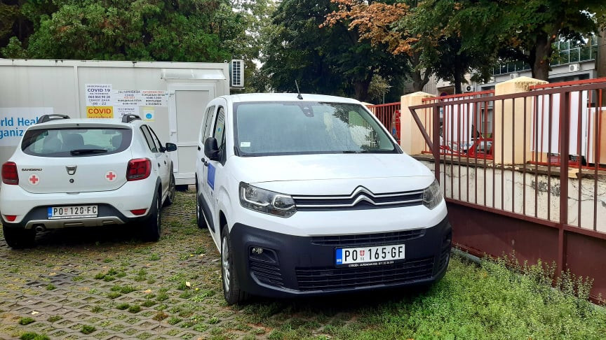 vozilo za prevoz vakcina