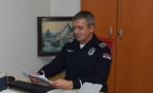 Foto: MUP Požarevac
Policajac koji je pronašao torbicu
