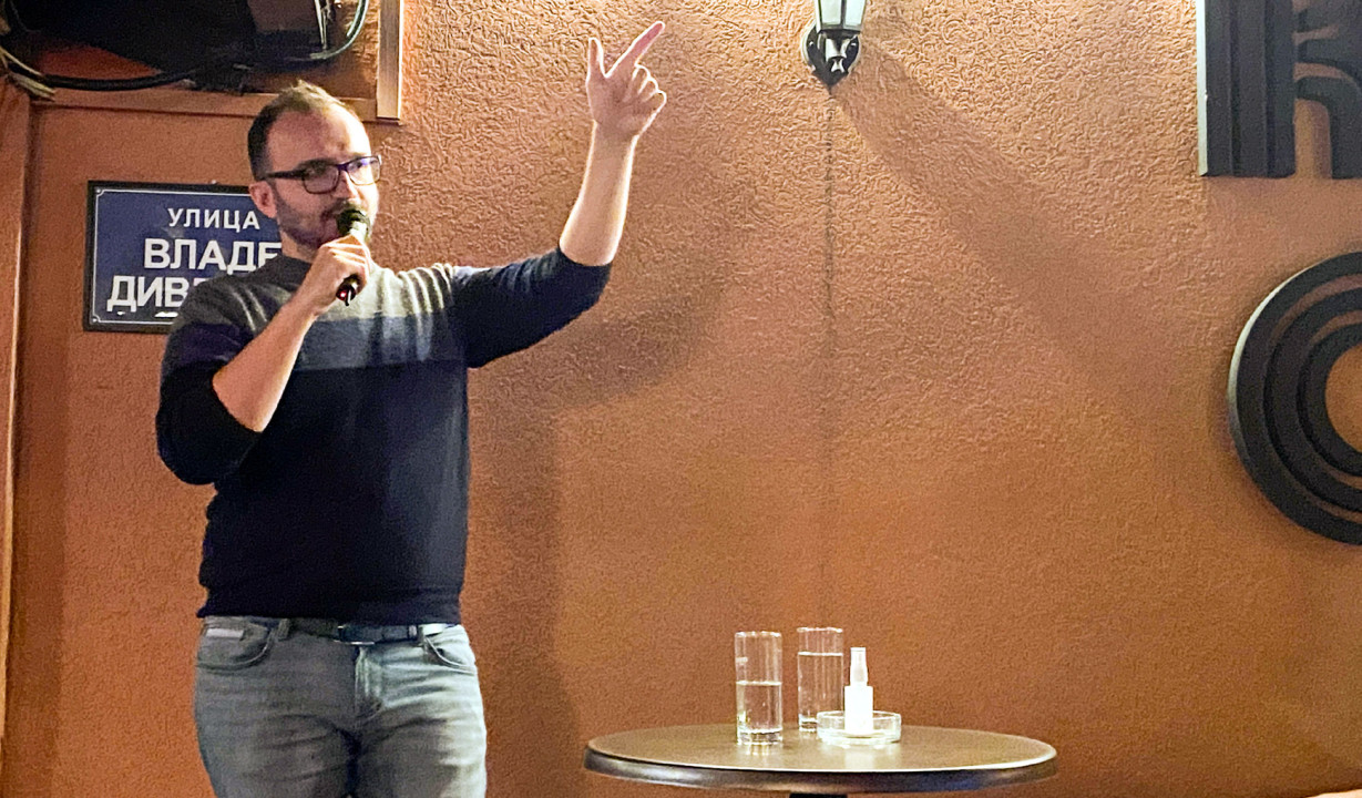 Foto: Boom93/R. Momirović &#8211; Komičar Mišo Babić
