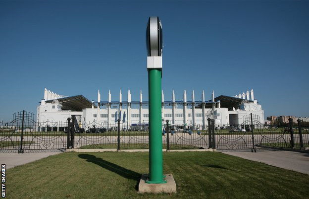 Sheriff Tiraspol's Sheriff Stadium in Tiraspol