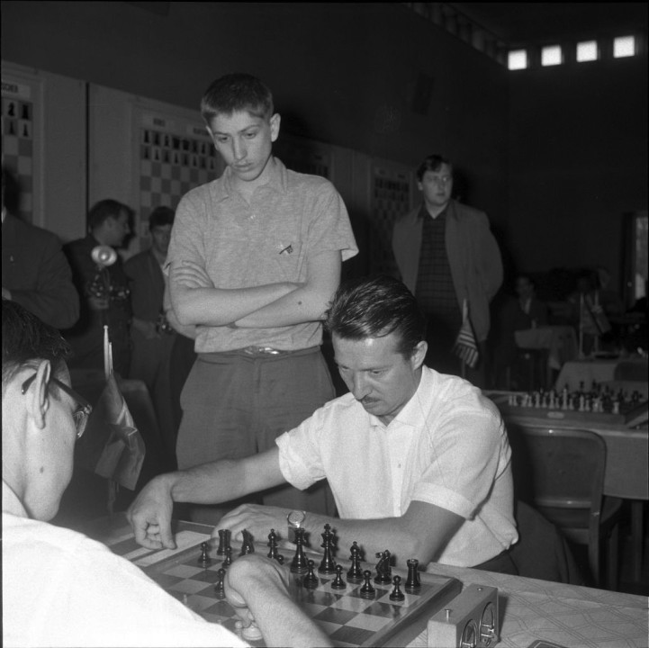 Bobi Fišer i Svetozar Gligorić