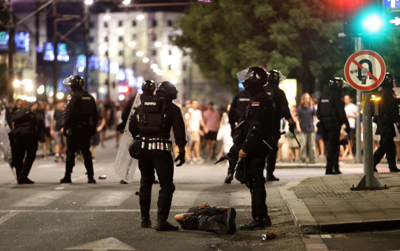 Policija na ulicama Beograda